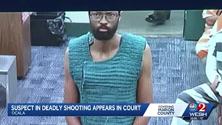 Suspect accused of shooting killing Ocala man in his front yard makes first court appearance
