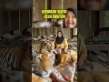 Lagu nenek sedang didesa yang unik dibuton#animals #tiger