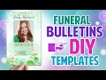 DIY Funeral Bulletins by The Funeral Program Site