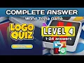 Logo Quiz World trivia game level 4 answers