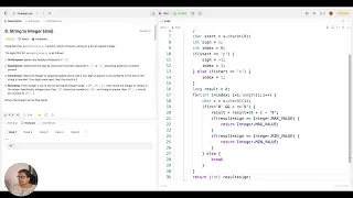 LeetCode 8 String to Integer atoi simple solution