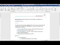 How to view comments in Word