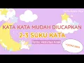 Download Lagu Belajar Berbicara Balita (2-3 suku kata) Tema Aktivitas