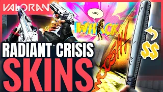 VALORANT | NEW Radiant Crisis Bundle - New Gameplay and BEST FINISHER EVER!