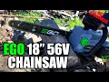 Ego 18 56V Chainsaw CS1804 - First Impressions in 2024