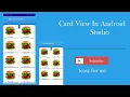 card view in android studio grid layout in android studio easy for us