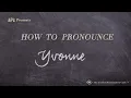 How to Pronounce Yvonne Real Life Examples