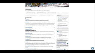 Search Multiple Databases on SJSU King Library