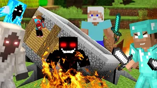 HEROBRINE DESTROYED MAGICAL HOUSE 👿 ZUKA VS ENTITY 606 | SEASON 3