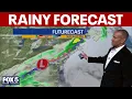 NYC weather forecast Rain sets up for the weekend