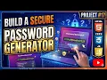 JavaScript Project 17 - Password Generator with Copy Feature