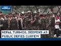 Download Lagu Nepal Protest Gen Z | Nepal Turmoil Deepens as Public Defies Curfew After Oli Govt's Collapse