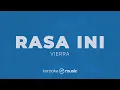 Rasa Ini - Vierra (KARAOKE VERSION)