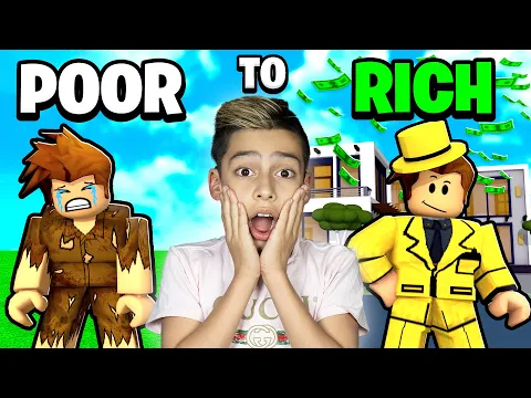 POOR to RICH in Roblox Brookhaven Royalty Gaming
