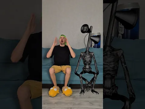 Powerful sneeze vs Siren Head  😲😱😁