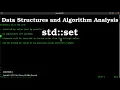 The std set Associative Container