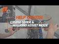 EBycco How to activate cruise mode and walking assist mode