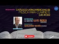 Download Lagu Presentación del Catálogo Latinoamericano de Música para Clarinete Luis Rossi