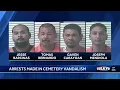 Hardin County police make 4 arrests in connection to cemetery vandalisms