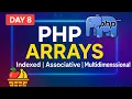 PHP Arrays Explained Indexed Associative Multidimensional Arrays with Examples PHP Tutorial