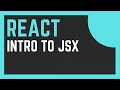 Introduction to JSX React Crash Course For Beginners Tutorial