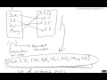 Expressing Relations As Ordered Pairs