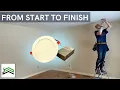 Ultra Thin Recessed Lighting Transform A Dark Living Space