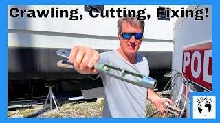 Boat Projects Galore! | Rigging, Fiberglass & Plumbing Refit Progress Episode 57 #yachtrefit
