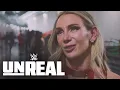 Behind the scenes of Charlotte Flair s emotional WWE return WWE Unreal