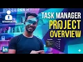 Fullstack java project Task Manager Application Spring Boot JWT SQL