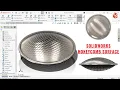 SolidWorks Tutorial Step-by-Step Realistic Honeycomb Curved Surface Modeling