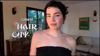 GRWM to cut it all off PIXIE CUT