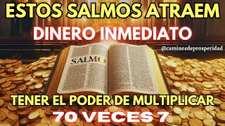 🌟LOS 7 SALMOS QUE ATRAEN RIQUEZA INMEDIATA💲 MULTIPLICA TU DINERO 70X7💰 PREPÁRATE Y CONFÍA💲💲💲