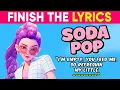 Download Lagu FINISH THE LYRICS CHALLENGE ! 🎤 K-POP DEMON HUNTER EDITION!