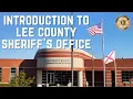 Intro to Lee County Sheriff s Office