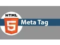 HTML5 Tutorial For Beginners 03 Meta Tag