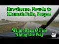 Download Lagu HAWTHORNE, NEVADA TO KLAMATH FALLS, OREGON WITH WIND, RAIN \u0026 FIRE