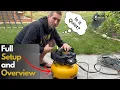 Full Setup and Overview of 6 Gallon Dewalt Air Compressor DWFP55126