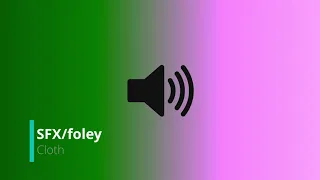 Cloth Sound Effect 
