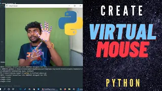 Build Virtual Mouse Using python Open cv Telugu