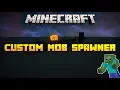 How To Get A Custom Mob Spawner In Minecraft 1 12 1