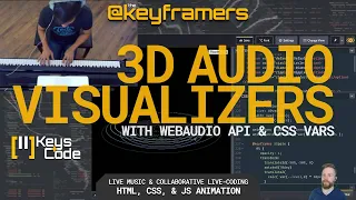 Keys Code 2 3D Visualizers with CSS Variables Live Piano keyframers 2 17 0