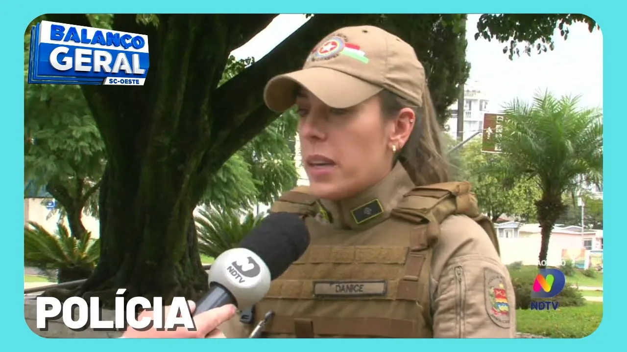 Perseguição policial começa em Chapecó e termina em Xanxerê com dois presos