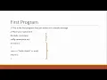 Lab 4 Introduction to Computing and Programming Part