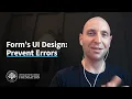 UX Design Best Practices for Forms How to Prevent Error Messages