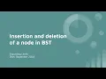 Understanding Binary Search Tree Operations Insertion and Deletion in JavaScript