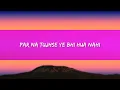 Aditya Bhardwaj  - Bye (Lyrics)  | 1 Hour Version - Today Top Hit