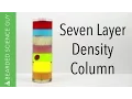 Seven Layer Density Column Experiment Chemistry