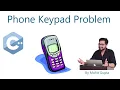 FACEBOOK Coding Interview Problem Phone Keypad C Recursion