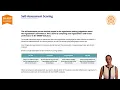 Self Assessment Scoring
